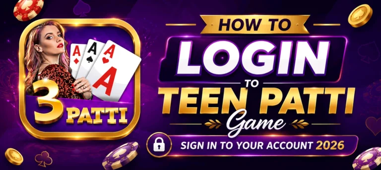 Login to 3 Patti Game