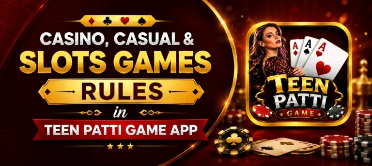 Casino, Casual & Slot Games Rules